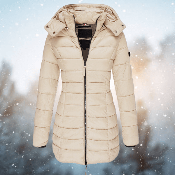 Warm Women's Down Filled Parka Coat