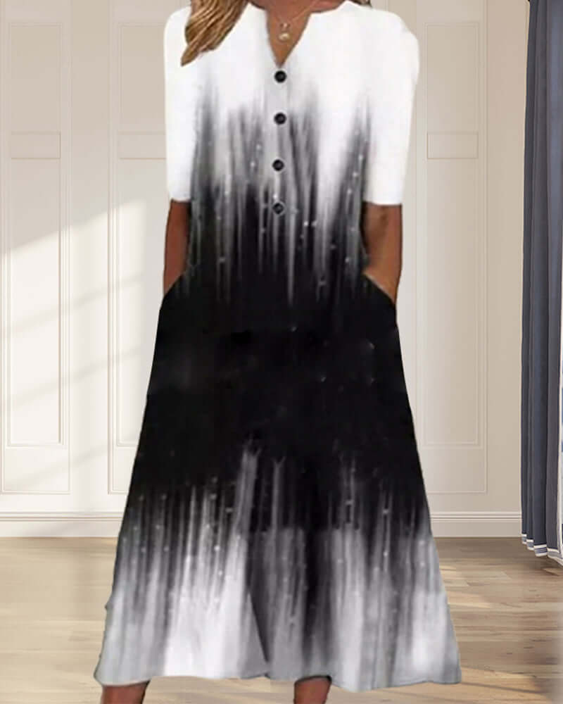 Soft Women's Crew Neck Sweater Dress