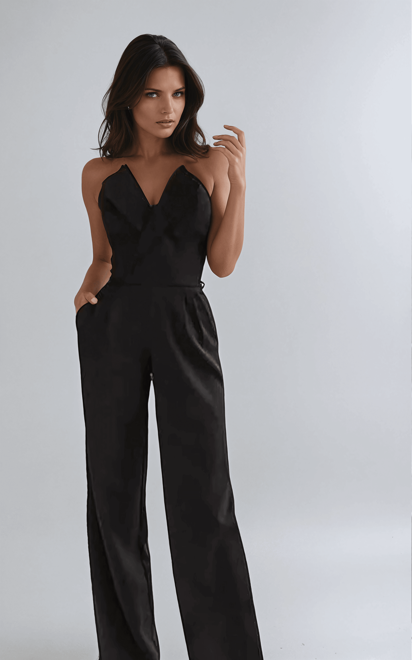 Professional Women's Office Jumpsuit