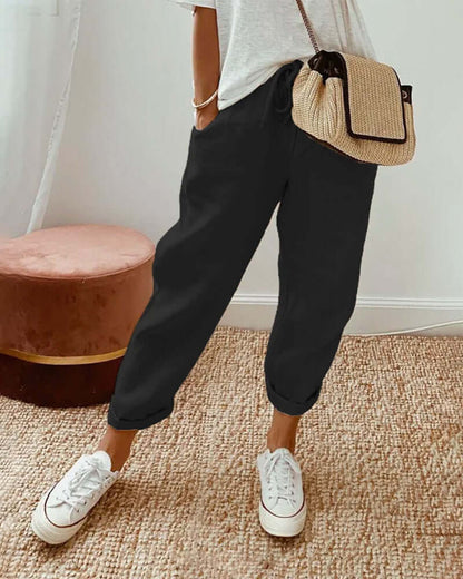 Relaxed Fit Summer Pants