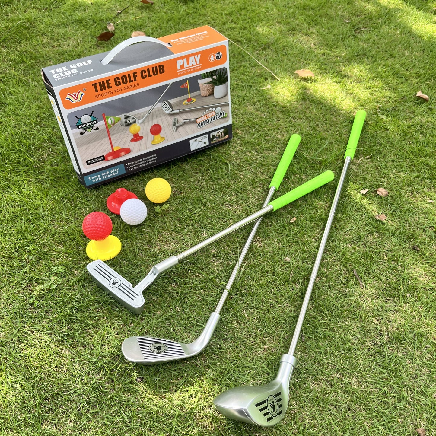 Fun Junior Golf Club Set for Kids Ages 3-8 - Luxivelle