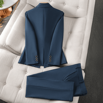 Classic Fit Women's Suit Jacket Pants Set
