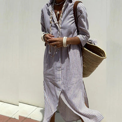 Chic Summer Striped Sundress