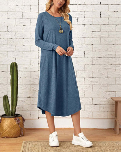 Warm Oversized Cold Weather Dress