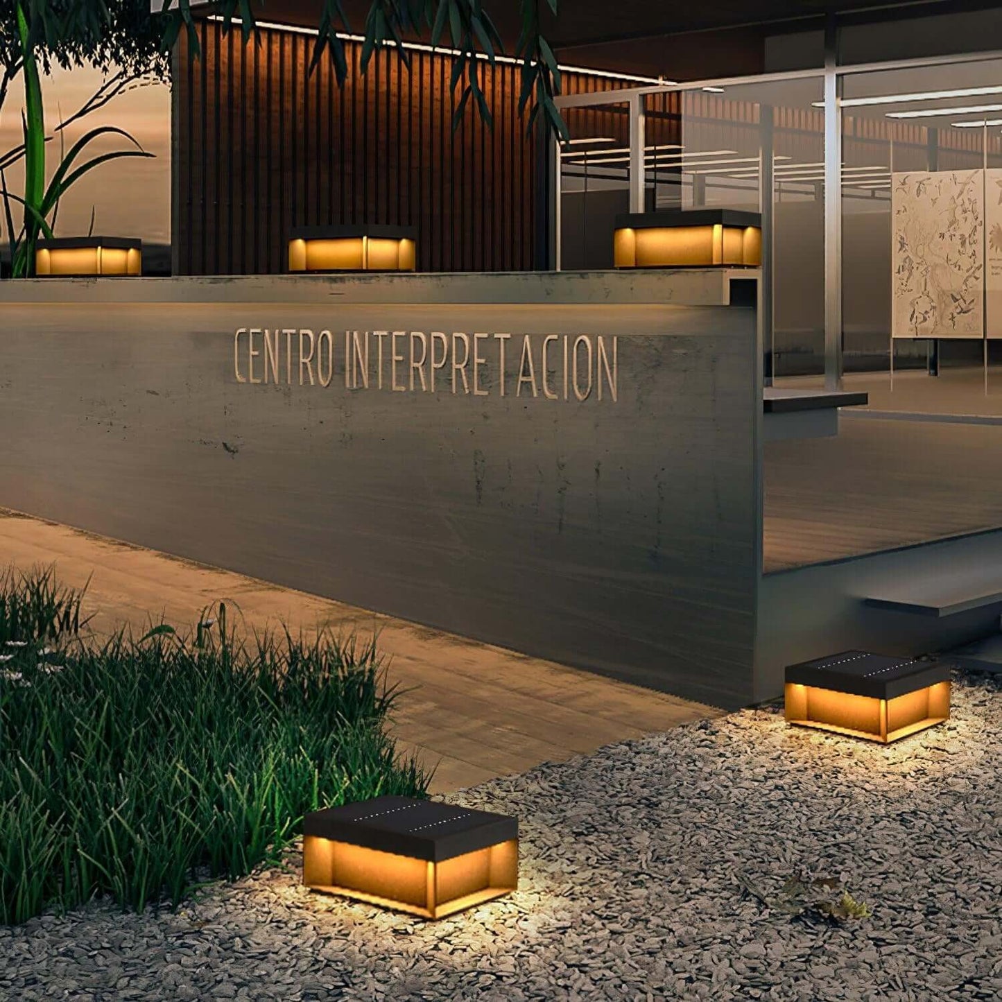 Waterproof Garden Post Lamp - Durable Outdoor Light