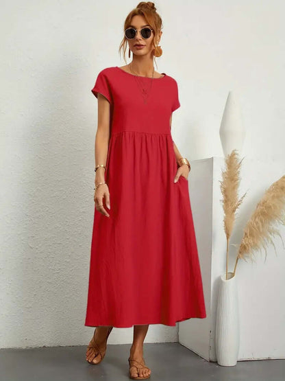 Women's Sunny Strapless Dress with Purse