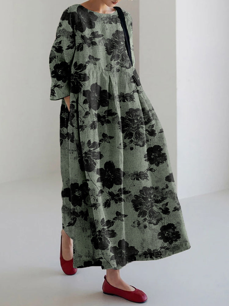 Beautiful Floral Maxi Dress - Luxivelle