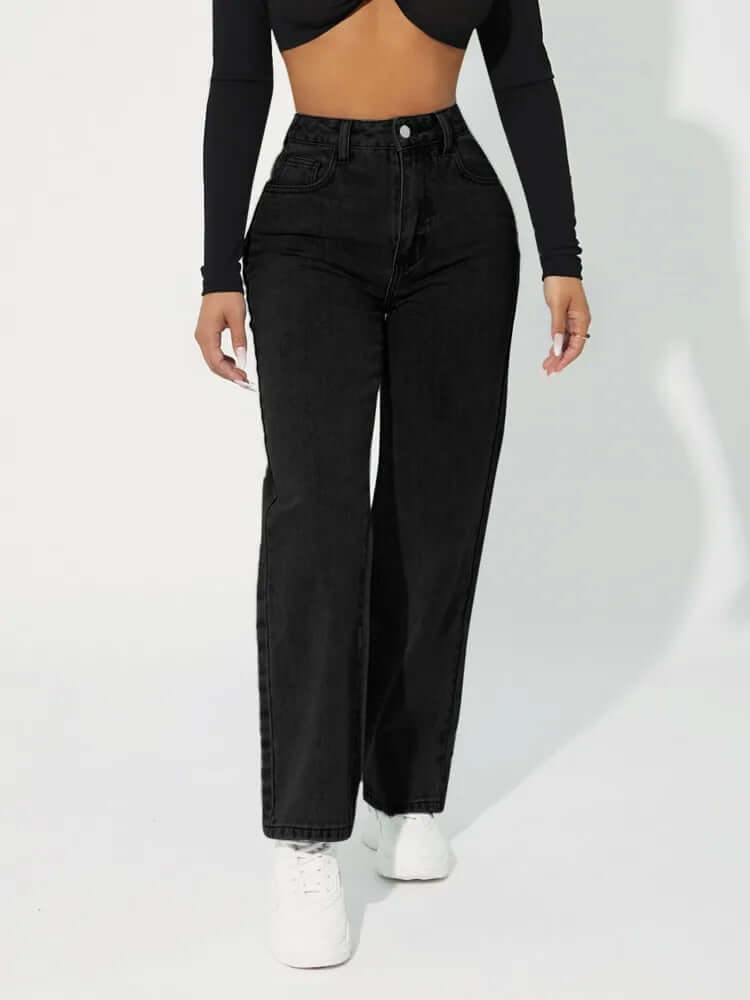 Classic Fit High Rise Women's Jeans - Luxivelle