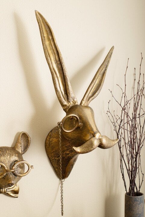 Fun Animal Head Wall Art – Colorful Home Decoration
