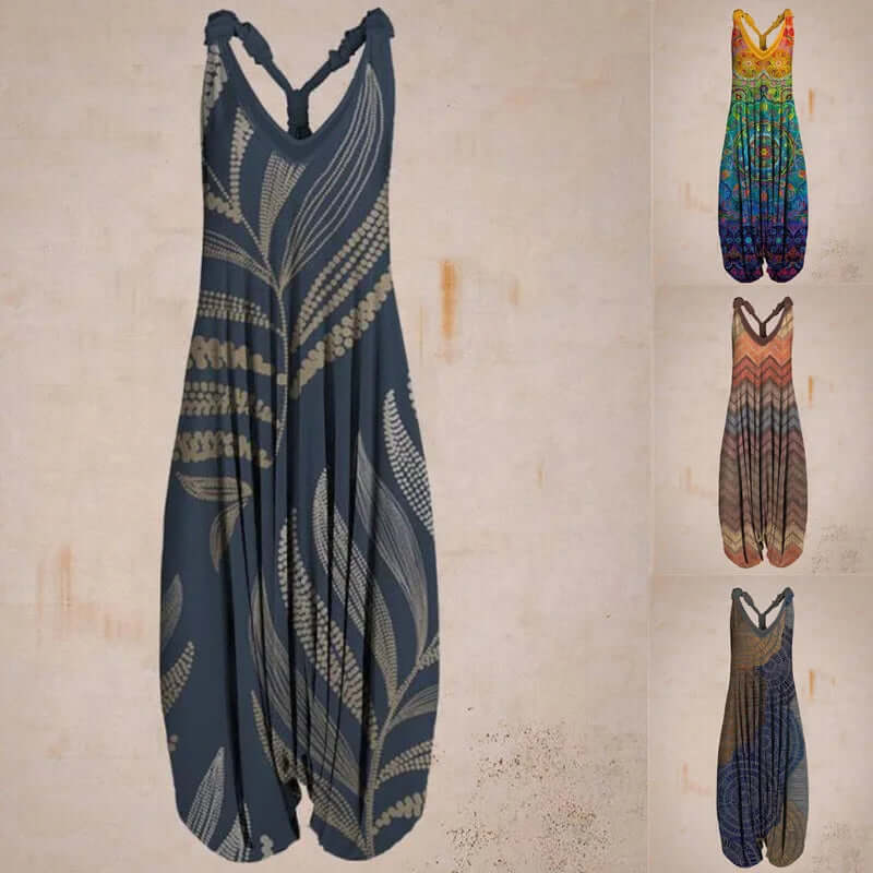 Chic Summer Strapless Jumpsuit