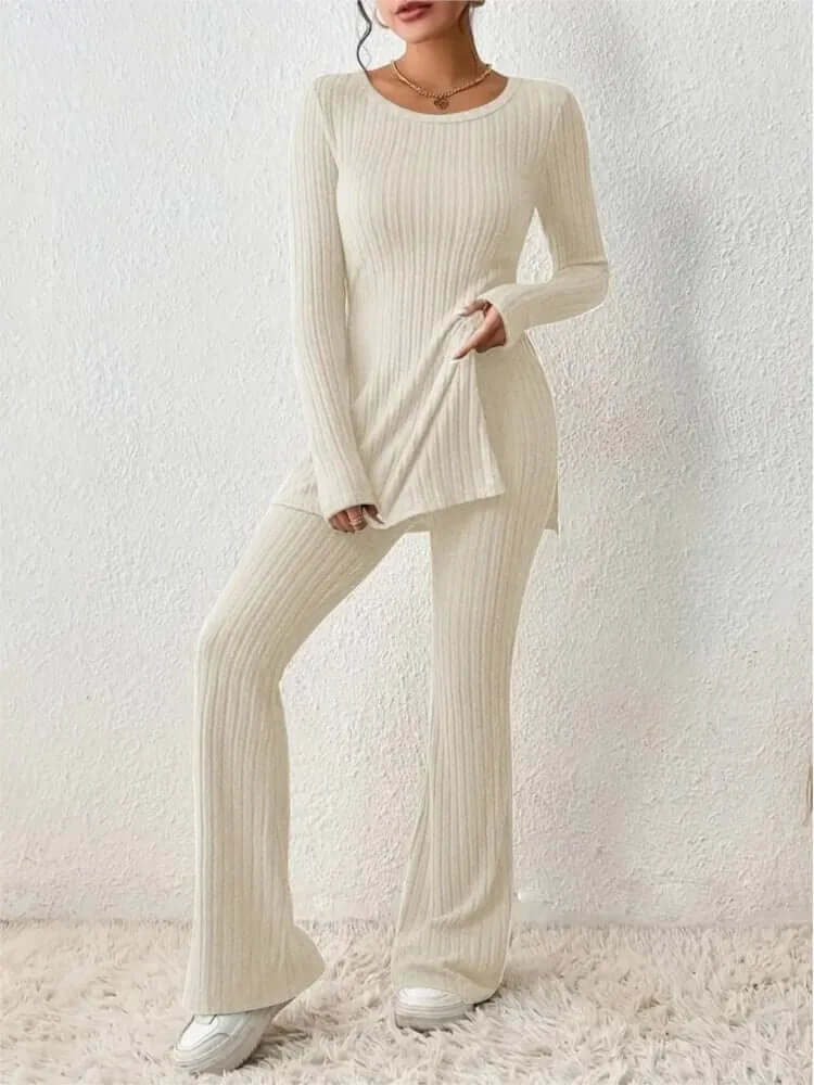 Women's Soft Chunky Knit Outfit Set