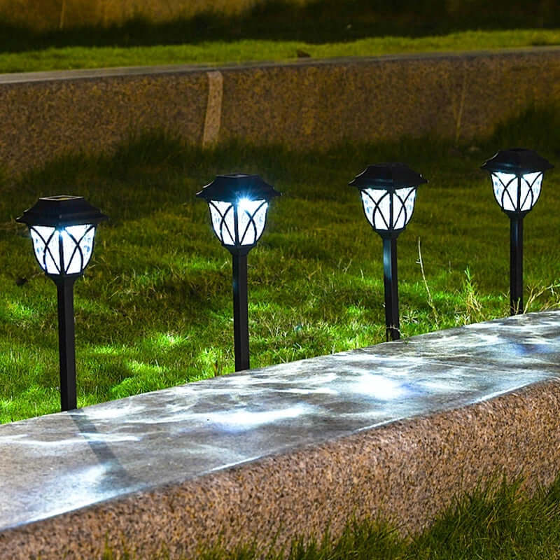 Bright Outdoor Solar Powered LED Garden Lights