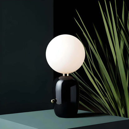Luxury Glass and Metal Desk Lamp with G9 Bulb