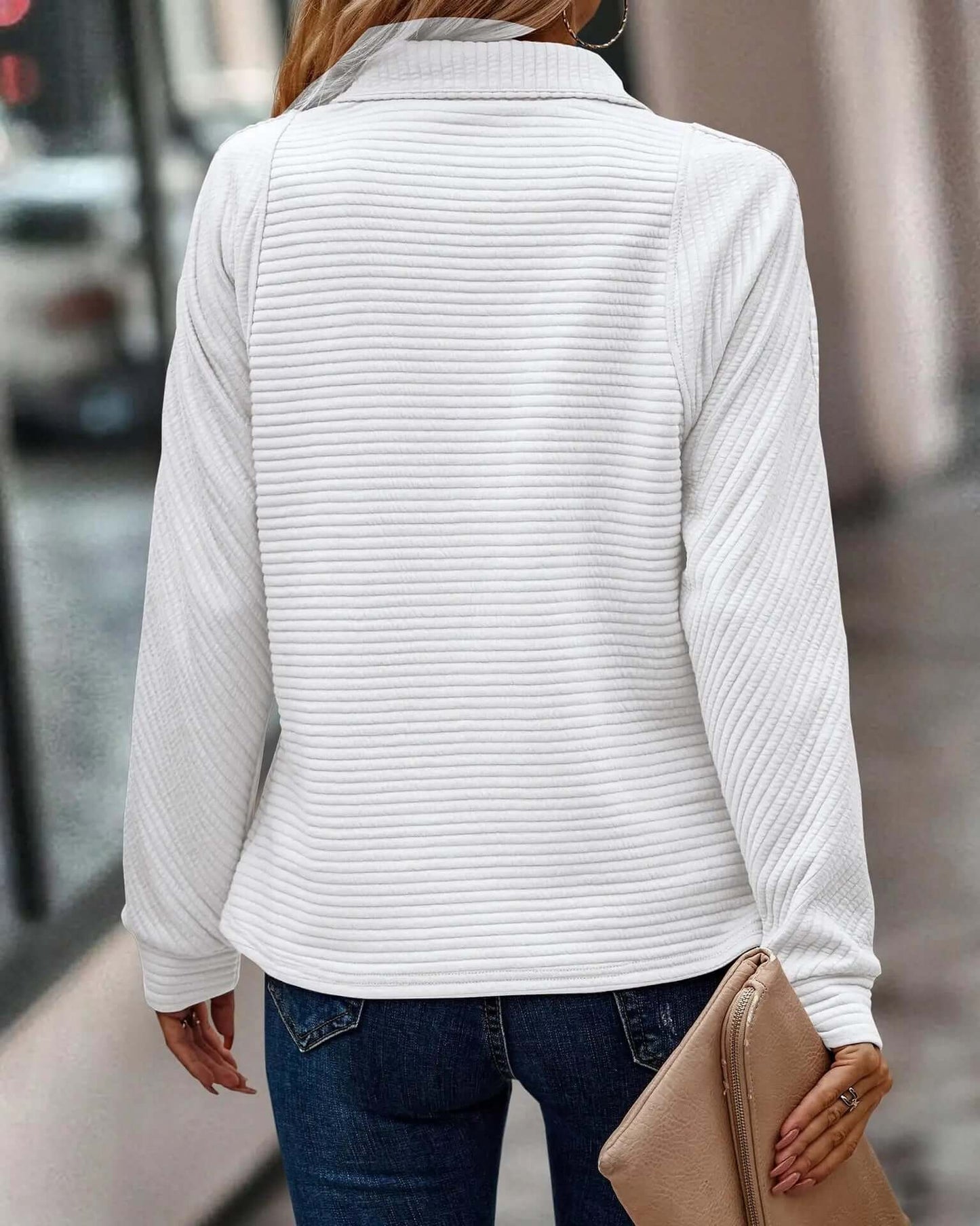 Stylish Women's Crew Neck Sweater