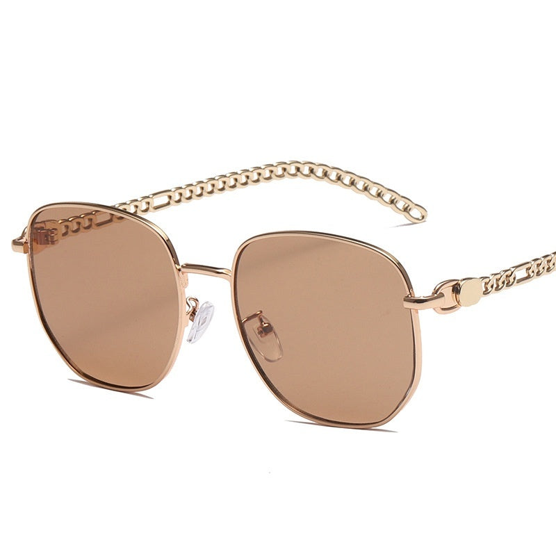 Luxury Shades with Gold Accent Chain