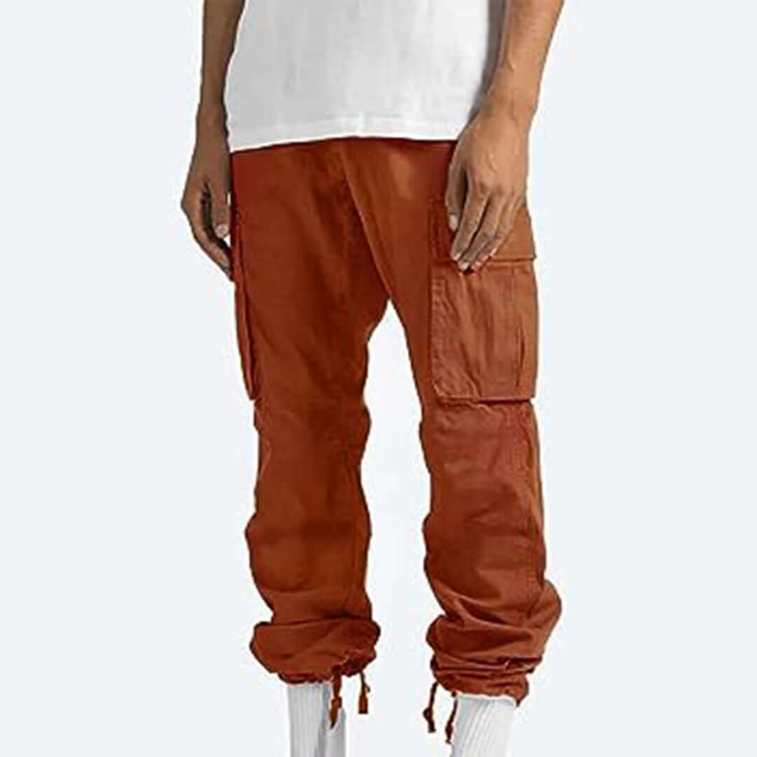 Relaxed Fit Cargo Pants with Extra Pockets