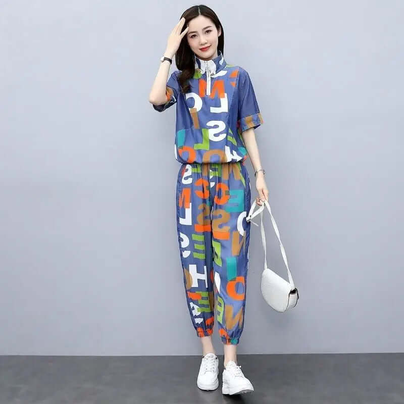 Relaxed Fit 2 Piece Outfit for Women