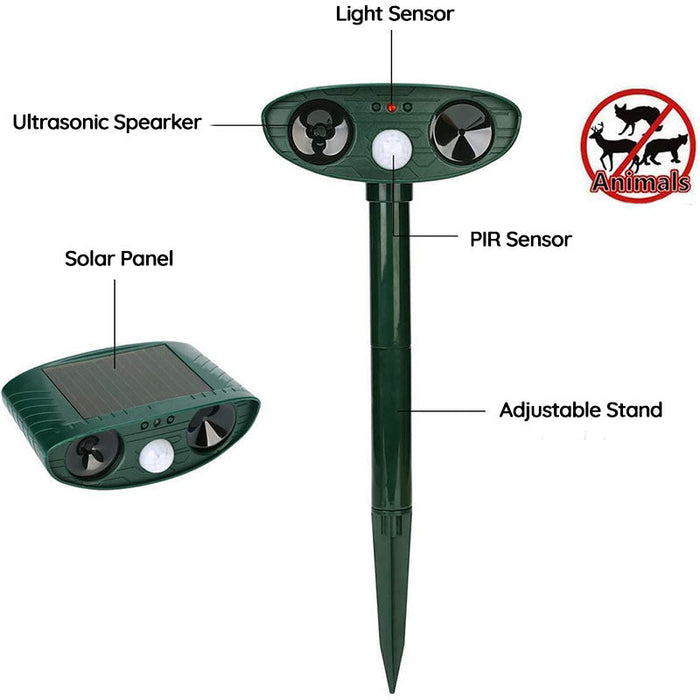 Outdoor Pest Control Solar Repeller - Luxivelle