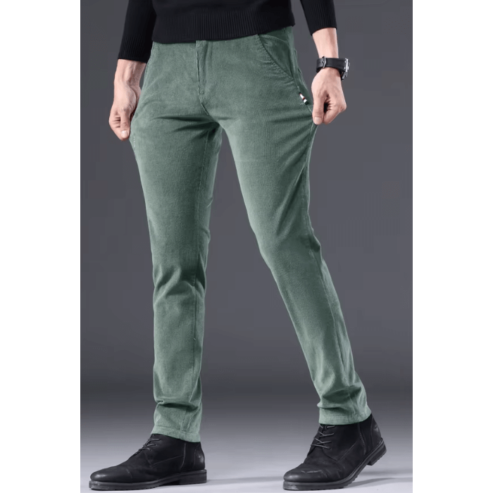 Warm Insulated Corduroy Snow Pants