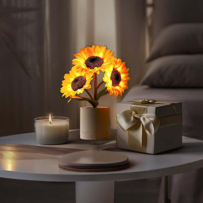 Bright Floral Desk Light