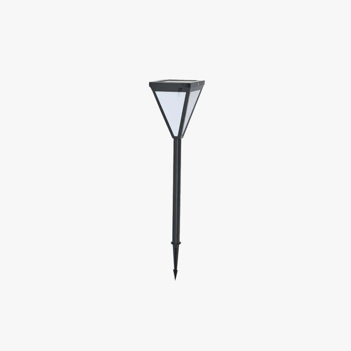 Outdoor Solar Powered Black Security Light