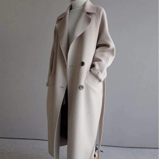 Classic Warm Double Layer Coat - Luxivelle