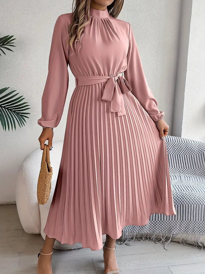 Flared Waist MIDI Dress for Ladies