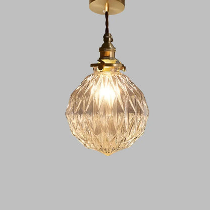 Luxurious Sparkling Glass Drop Lamp