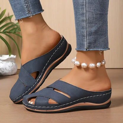 Comfortable Round Toe Summer Sandal