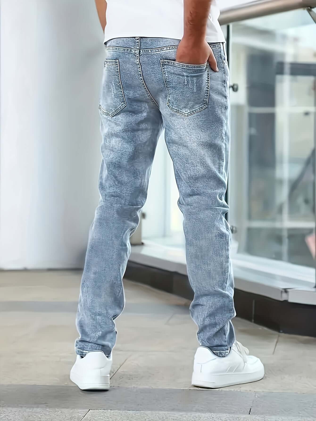 Men's Regular Fit Comfort Jeans