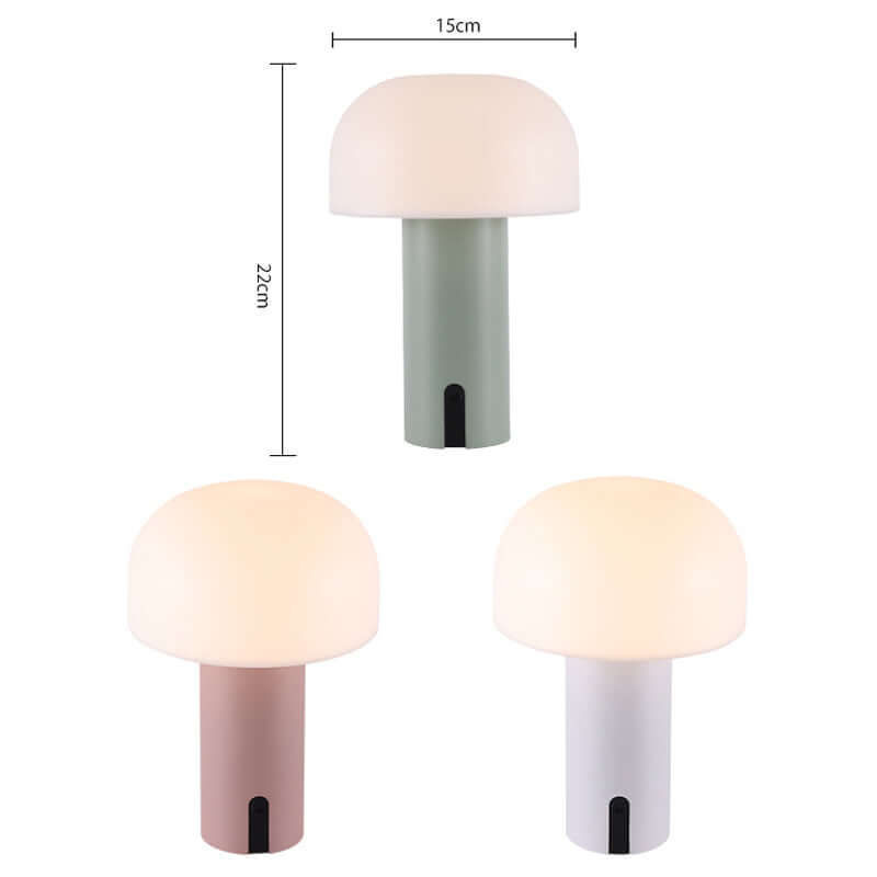 Adjustable LED Mushroom Table Lamp