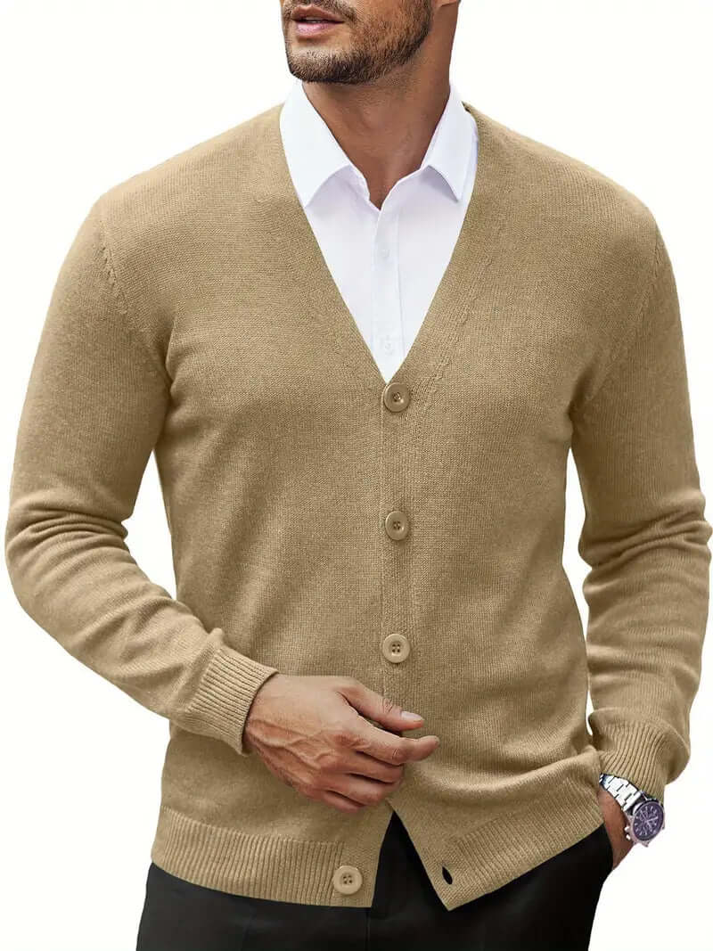 Cozy Lightweight Knit Cardigan Sweater