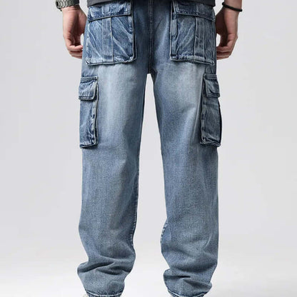 Classic Casual Multi Pocket Work Pants
