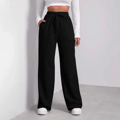 Comfortable Elastic Waist Women's Trousers - Luxivelle