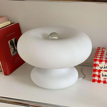 Stylish Metal Base Round Desk Lamp