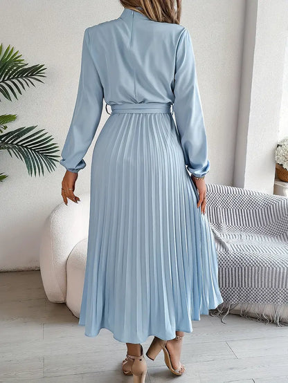 Flared Waist MIDI Dress for Ladies