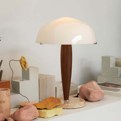 Stylish Wooden Desk Table Lamp