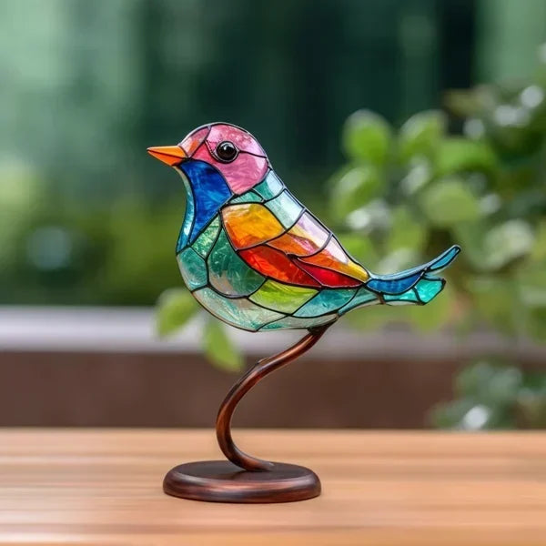 Beautiful Glass Bird Figurine Home Decoration - Luxivelle
