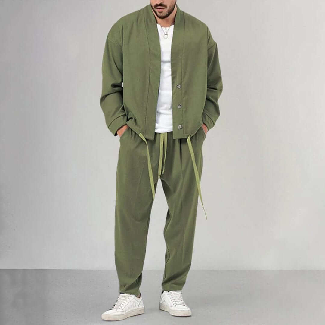 Lightweight Men's Sports Pants Set - Luxivelle
