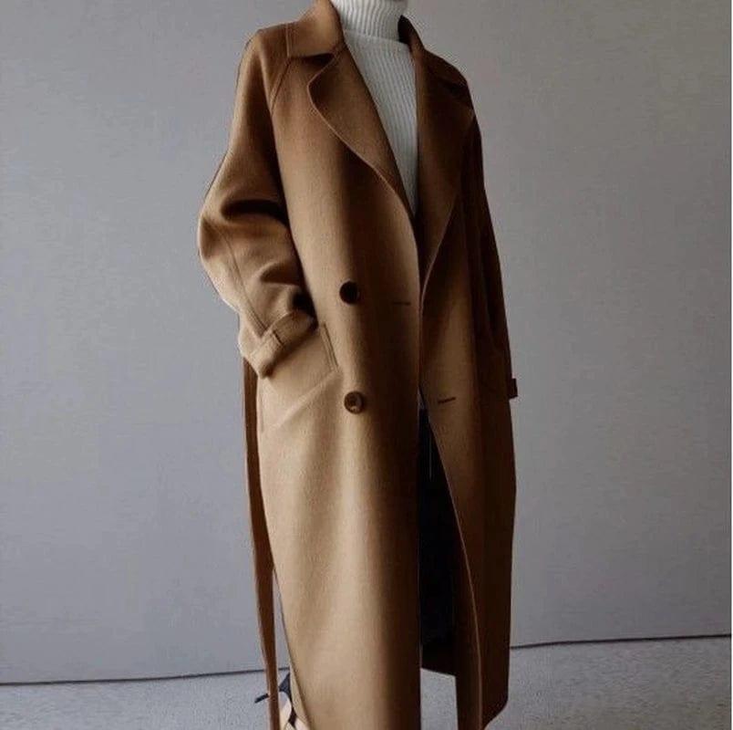 Classic Warm Double Layer Coat