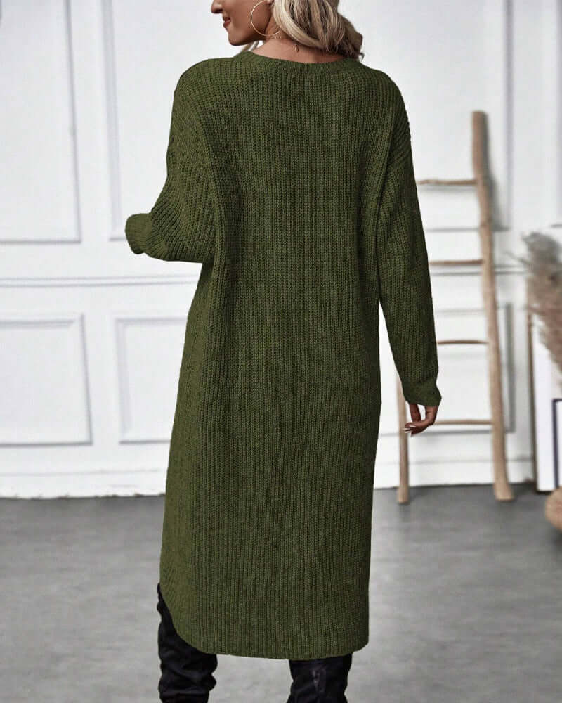 Comfortable Cotton Knee Length Dress