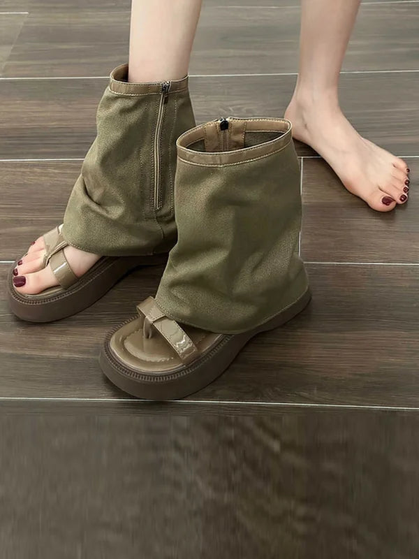 Ankle Strap Boots for Ladies