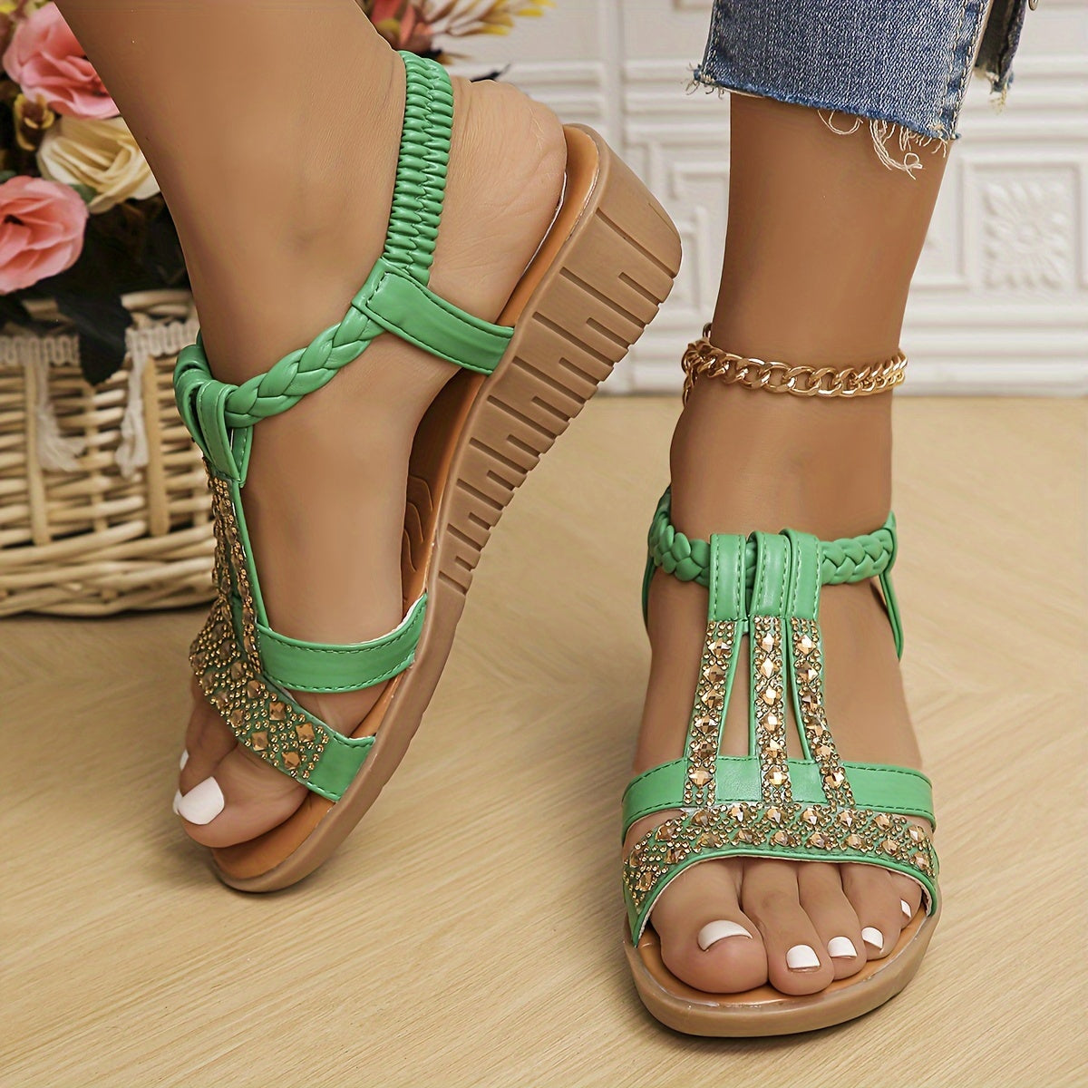 Glamorous Wedge Sandals