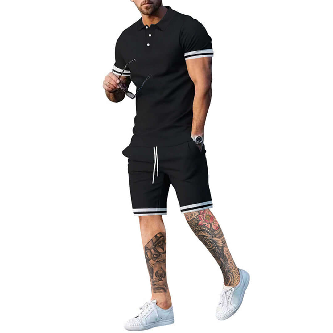 Relaxed Fit Summer Clothing Set for Men - Luxivelle