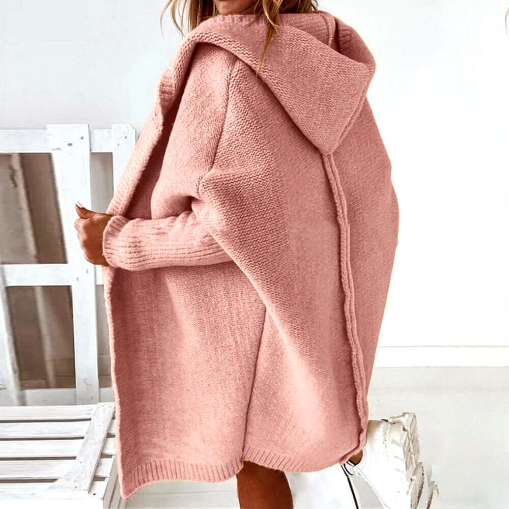Women's Cozy Long Sleeve Hooded Sweater