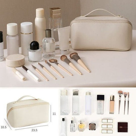 Becky | Travel Makeup Bag with Elegant Design and Ample Storage-4