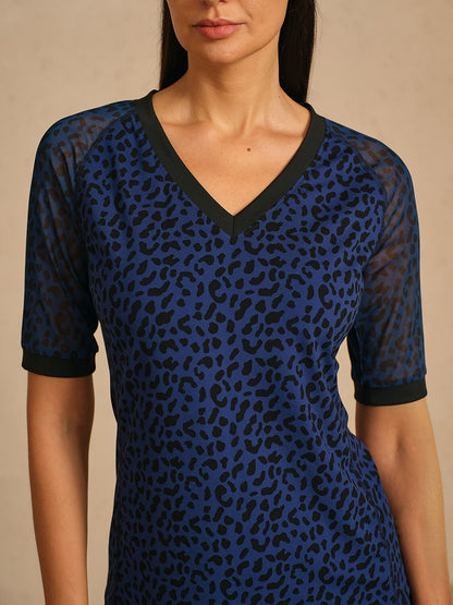Premium Leopard Breathable Golf Polo Shirt
