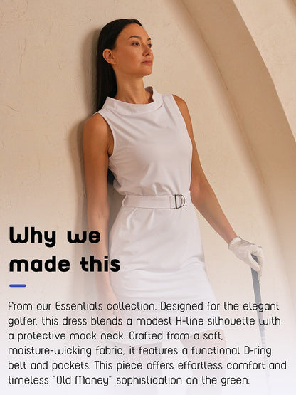 Simple Summer Sleeveless Waist Dress