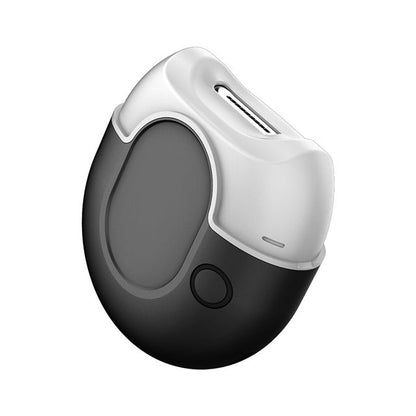 Electric nail clipper with sleek design, safe hidden blade, dual-speed modes for all ages, perfect for effortless grooming.