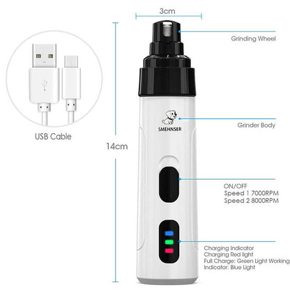 Quiet Pet Nail Clipper for Dogs and Cats - Luxivelle